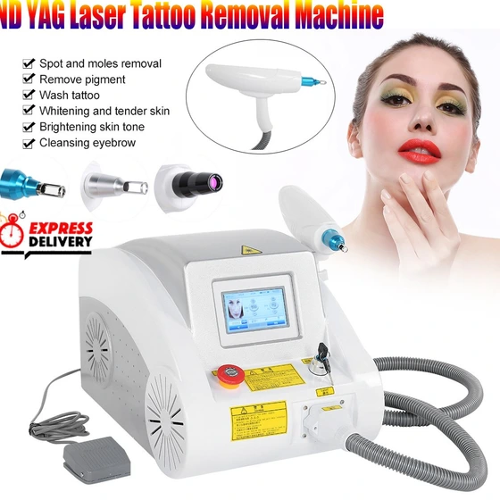 دستگاه لیزر کیوسوییچ Q-Switch پاک کننده تتو ۲۰۰۰ میلی ژول